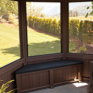 Visscher Gazebo 11 Bay Window
